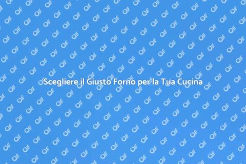 Installazione o Sostituzione Forno
