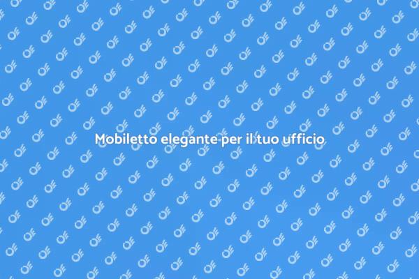 Eleganza e funzionalità in ufficio