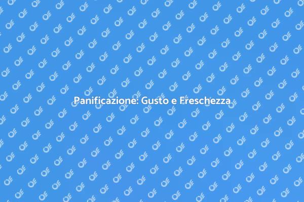 L'Arte della Panificazione Fresca