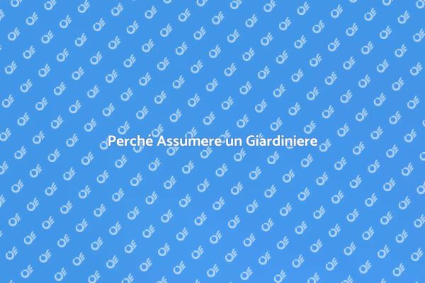 Giardiniere: Un Professionista per il Tuo Giardino