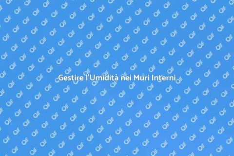 Controllo umidità nei muri interni
