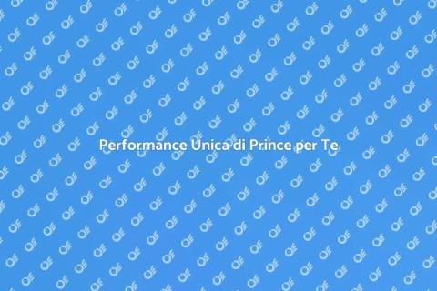 Concerto Personalizzato di Prince