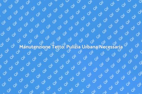 Pulizia Tetto Urbano: Manutenzione Essenziale