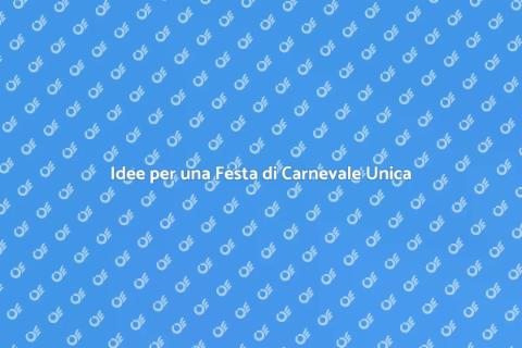 Festa di Carnevale: Guida all'Organizzazione