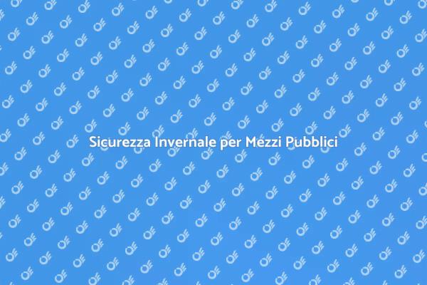 Sicurezza nei Trasporti Pubblici Invernali