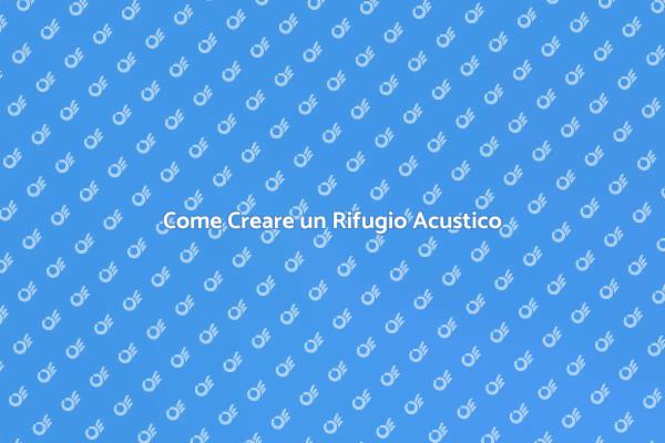 Crea il Tuo Spazio di Tranquillità