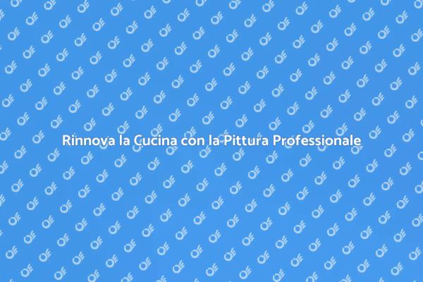 Rinnova la Tua Cucina con il Colore
