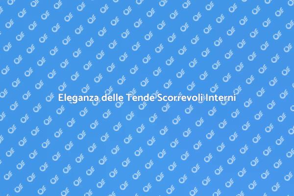 Tende Scorrevoli: Stile e Funzionalità
