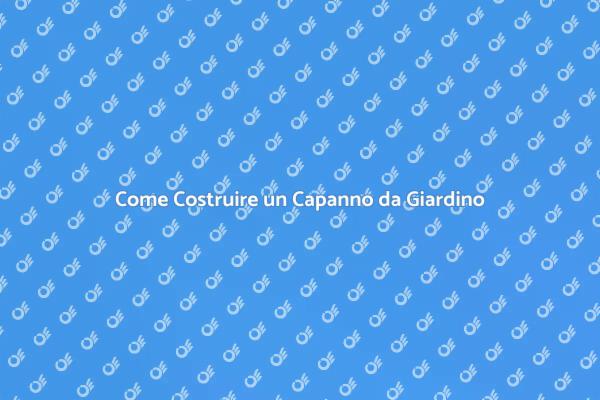 Guida alla Creazione di un Capanno Verde