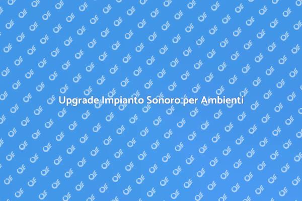 Trasforma il Tuo Spazio con Audio di Qualità