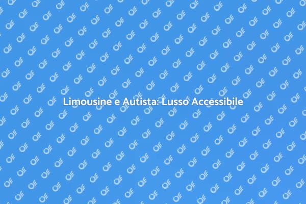 Eleganza e Comfort con Limousine