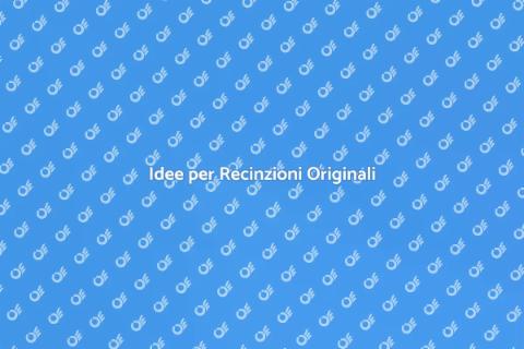 Decorare recinzioni con stile
