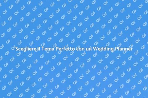 Consulenza Wedding Planner per Matrimonio