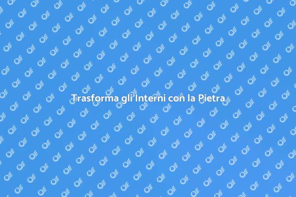 Eleganza della Pietra negli Interni