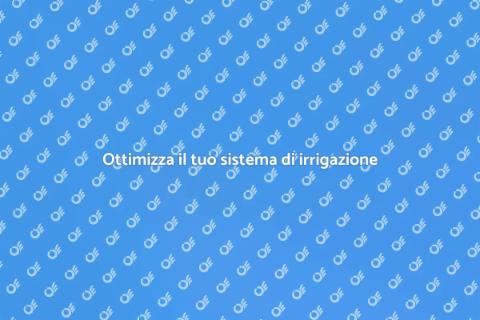 Assistenza tecnica irrigazione efficace