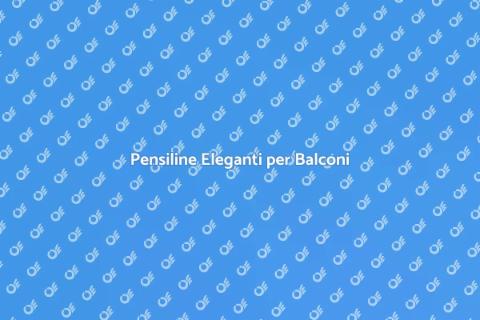 Pensiline per Balconi: Stile e Funzionalità
