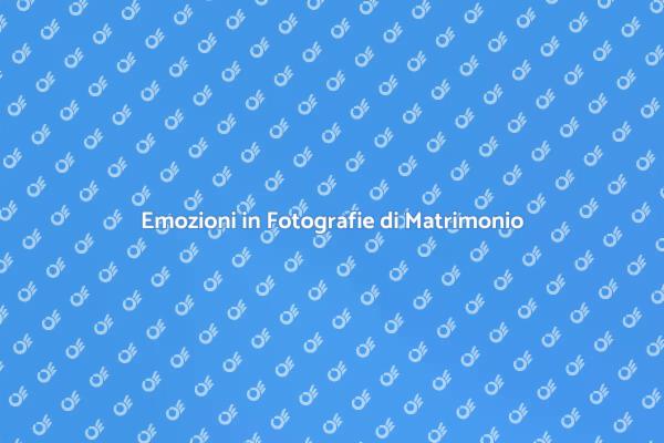 Cattura Emozioni nel Tuo Matrimonio