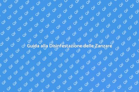 Disinfestazione Zanzare: Consulenza Efficace