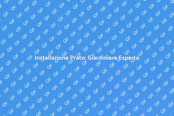 Il Giardiniere per il Tuo Prato Ideale