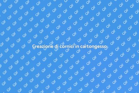 Cornici in cartongesso per strutture