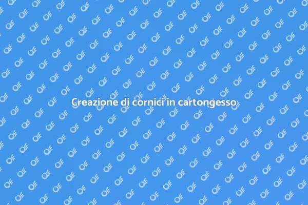 Cornici in cartongesso: guida essenziale