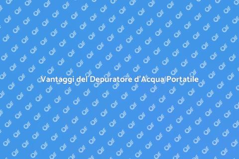 Depuratore d'Acqua Portatile Essenziale
