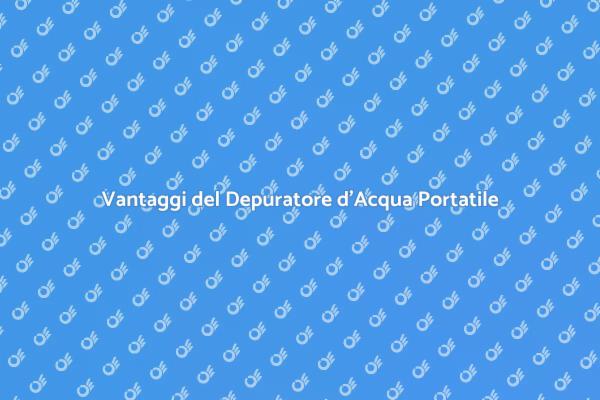 Importanza del Depuratore d'Acqua