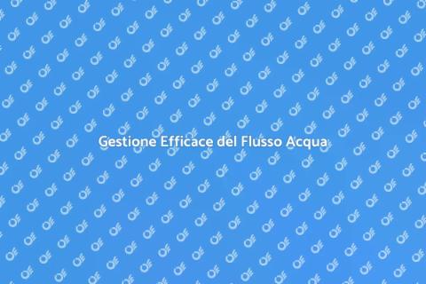 Risolvere Problemi di Flusso Acqua