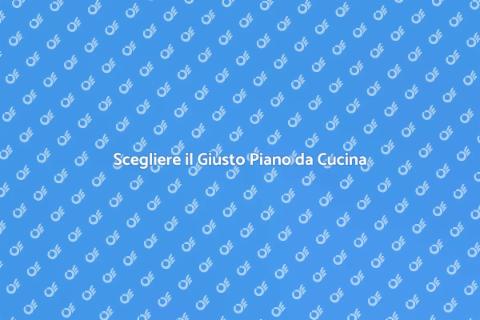 Piano da Cucina: Design e Funzionalità