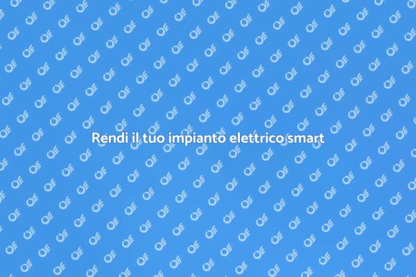 Impianto elettrico per smart home