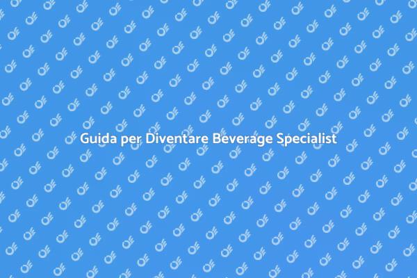 Diventa un Esperto di Bevande Oggi!