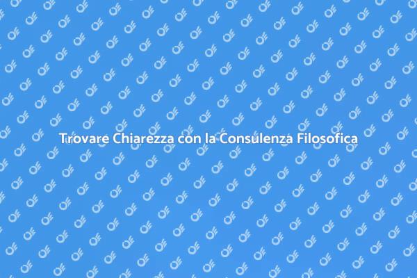 Riflessioni Profonde sulla Consulenza Filosofica