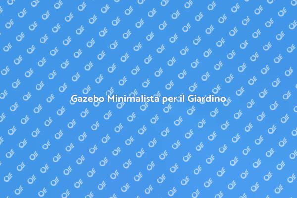 Crea il Tuo Gazebo in Legno
