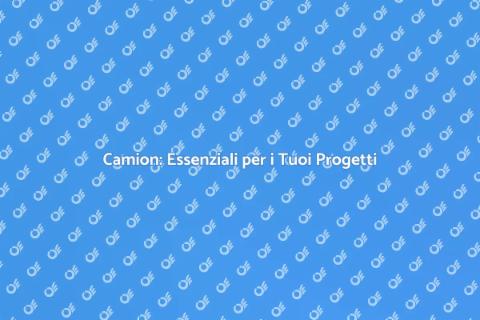 Camion per Ristrutturazioni e Giardinaggio
