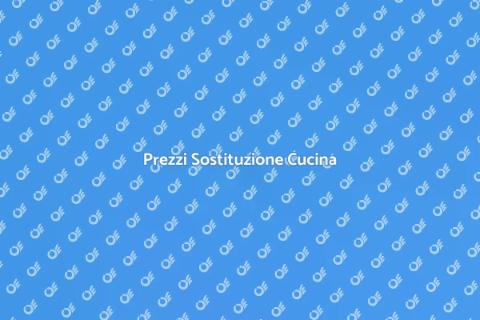 Costo Sostituire Parti Cucina