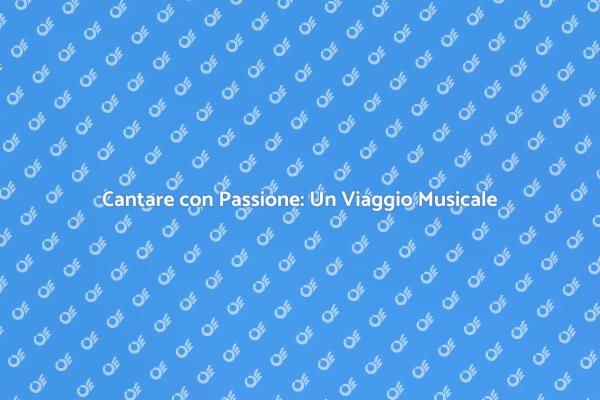 La Magia di Cantare con Energia
