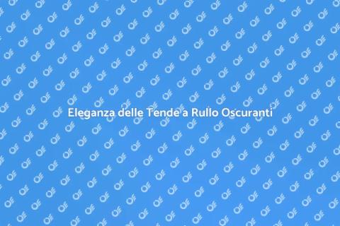 Tenda a Rullo Oscurante per Portafinestra