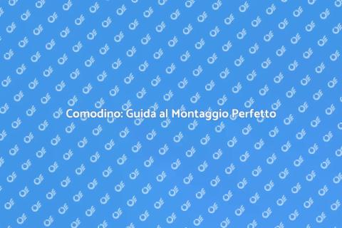 Montaggio Comodino: Stile e Funzionalità