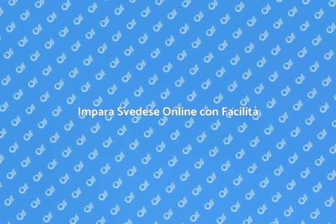 Corso di Svedese Online Facile e Veloce