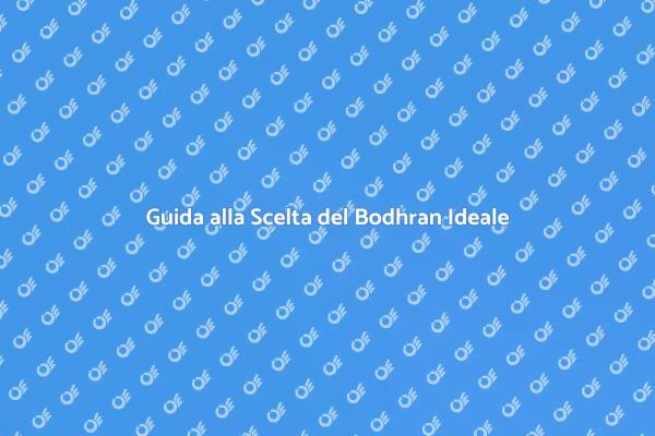 Scegli il Miglior Bodhran per Te
