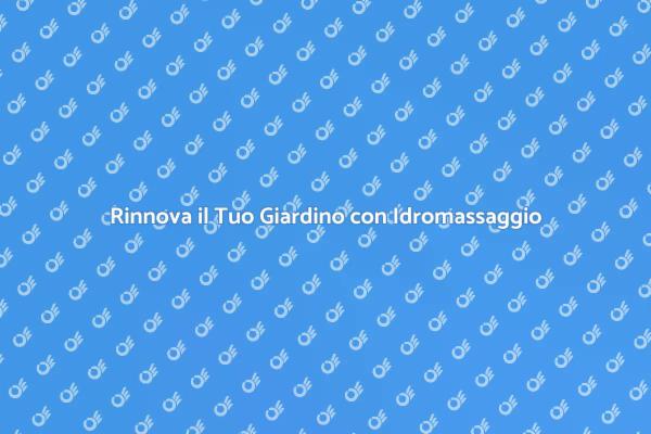 Trasforma il Tuo Spazio con Idromassaggio