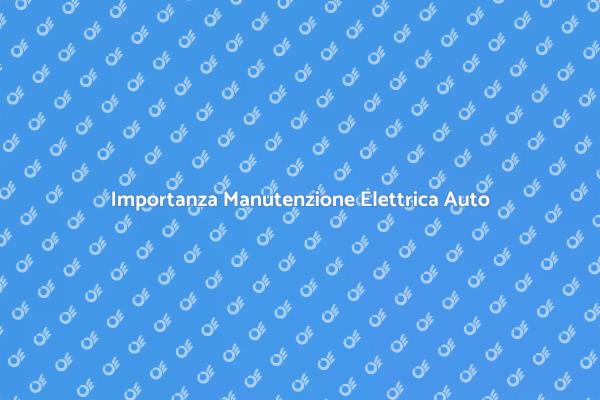 Manutenzione Programmata: Sicurezza Auto