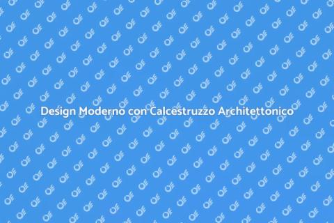 Calcestruzzo Architettonico per Interni