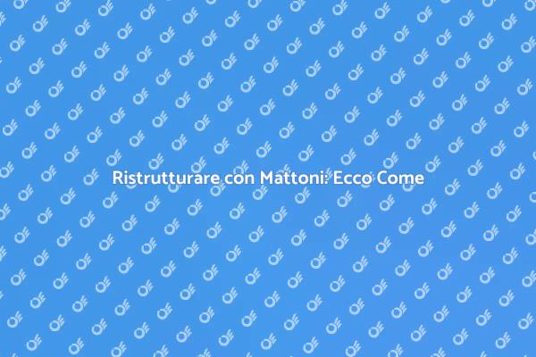 Rivestimento in Mattoni: Vantaggi e Idee