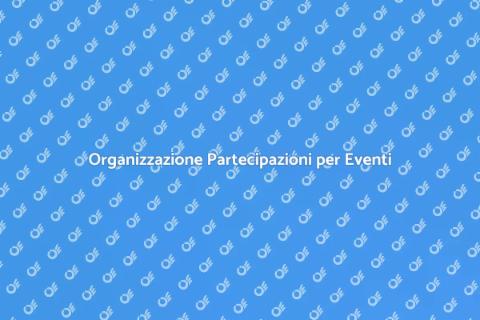 Supporto per Organizzazione Eventi