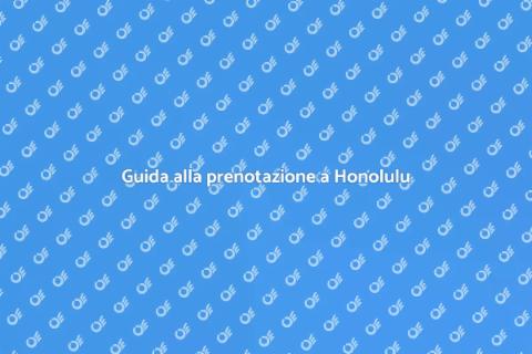 Prenotare un albergo a Honolulu