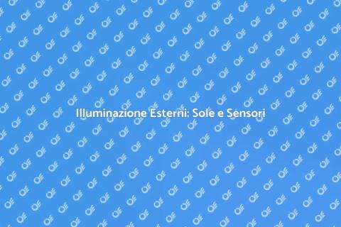 Illuminazione Solare con Sensori