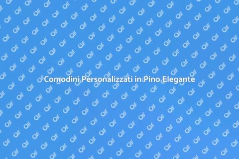 Comodino Su Misura in Pino di Stile