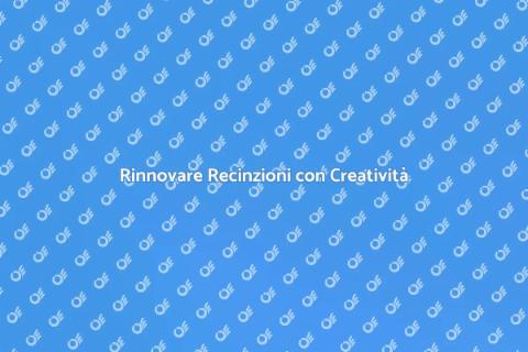 Ridipingere Recinzioni con Gusto