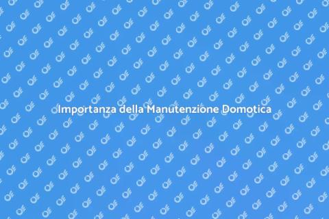 Manutenzione Impianto Domotico Essenziale